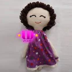 عروسک خوابیده پارچه ای