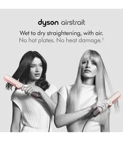 سشوار و صاف‌کننده مو دایسون مدل Dyson Airstrait HT01 Limited Edition-Ceramic PinkRose Gold (تولید محدود صورتی سرامیکرز گلد)