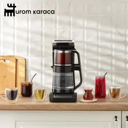 چایساز و قهوه ساز سخنگو کاراجا Caysever Robotea pro کروم