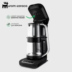 چایساز و قهوه ساز سخنگو کاراجا Caysever Robotea pro کروم