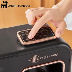 قهوه ساز و چایساز 5 کاره سخنگو کاراجا Hatir Plus black Coppper مشکی/مسی