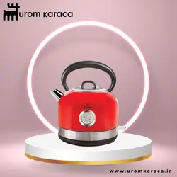 کتری برقی کاراجا مدل RETRO قرمز