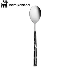 سرویس قاشق و چنگال 36 پارچه کاراجا مدل Leda مشکی