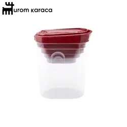 ظروف ذخیره سازی 5 تکه قرمز اسلات Karaca
