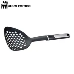 کفگیر پهن سوراخ دار خاکستری سرد Karaca