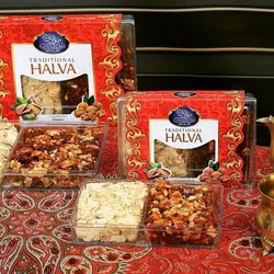 حلوای دو میکس گردو و هویج