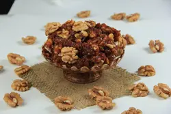 حلوای دو میکس گردو و هویج