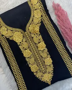 لباس نيمه آماده كتان-نخ