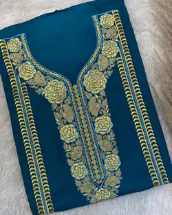 لباس نيمه آماده كتان-نخ