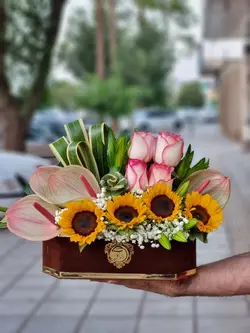 سبد گل افتتاحیه و مناسبتی 95