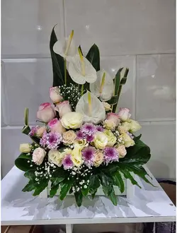 سبد گل افتتاحیه و مناسبتی 77