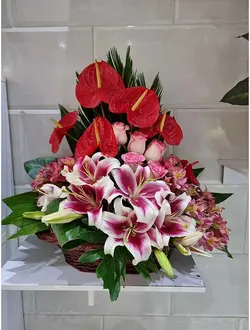سبد گل افتتاحیه و مناسبتی 34