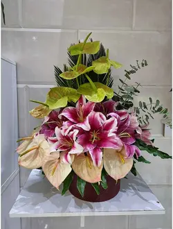 سبد گل افتتاحیه و مناسبتی 23