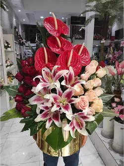 سبد گل افتتاحیه و مناسبتی 5