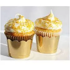 کپسول کاپ کیک قرمز براق 10عددی