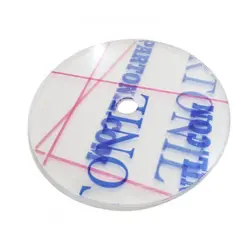 صفحه پلکسی کیک ۲ عددی قطر ۱۴.۵