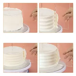 صفحه پلکسی کیک ۲ عددی قطر ۱۴.۵