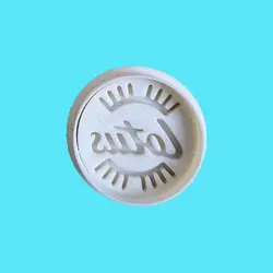کاتر بیسکوییت لوتوس گرد