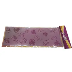 استنسیل کیک برگ هاوایی