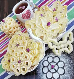 قالب شیرینی پنجره ای ستاره