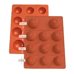 قالب سیلیکون نیمکره میکس متوسط کیفیت عالی