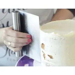 کاردک خامه کشی استیل مدرج 15 سانتی