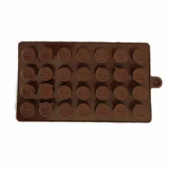 قالب سیلیکون شکلات ایموجی