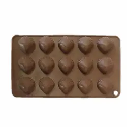 قالب سیلیکون شکلات صدف
