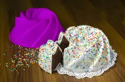 قالب کیک سیلیکون پیچ بزرگ