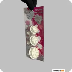 کاتر فشاری گل 5 قلب