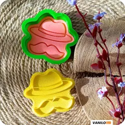 مهر و کاتر کلاه و سبیل