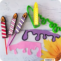 مهر و کاتر شمع و شره شکلات مدل جدید