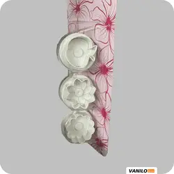 کاتر فشاری سیب و گل