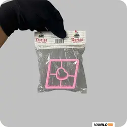 کاتر پلاستیکی دونات لوزی قلب دالبر