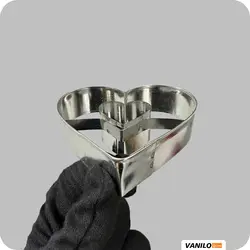 کاتر دونات استیل قلب