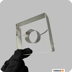 کاتر دونات استیل مربع