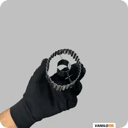 کاتر دونات استیل بیضی دالبر