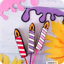 کاتر شمع و شره شکلات مدل قالبی