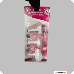 کاتر فشاری برگ رز 3 عددی