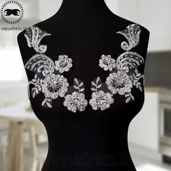 قیمت و خرید پنل یقه جواهر دوزی کد P32 - وایو