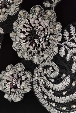 قیمت و خرید پنل یقه جواهر دوزی کد P32 - وایو