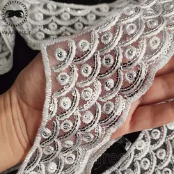 نوار تزیینی و لبه دوزی عروس کد S06 - وایو