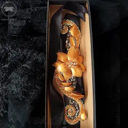 قیمت و خرید کمربند طلایی تزیینی لباس مجلسی و عروس جواهردوزی کد B01 - وایو