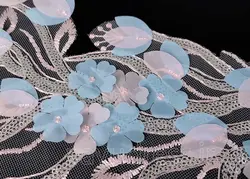 قیمت و خرید پنل لباس مجلسی جدید طرح گل برجسته کد P28 - وایو