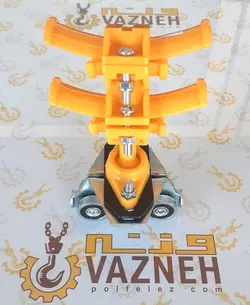 قرقره حمل کابل گرد دو طبقه سی ریلی | فلزی