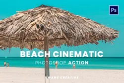 اکشن فتوشاپ افکت سینمایی Beach Cinematic • مخزن ودره