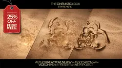 پروژه افترافکت نمایش لوگو در شن و ماسه Sand Logo Opener • مخزن ودره