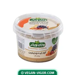 کرم ارده چهارمغز وجترین