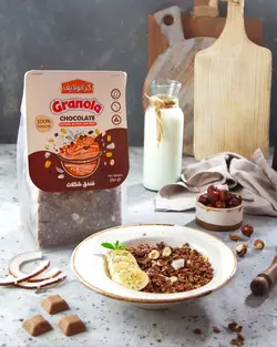 گرانولا شکلاتی650 گرمی