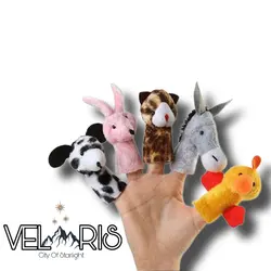 عروسک انگشتی حیوانات | فروشگاه فانتزی ولاریس